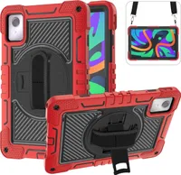 Pro Lenovo Tab M11 Hybrid 360° Strap Case Sleeve Red