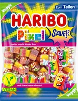 Haribo Rainbow Pixel sauer veggie Gezuckerte saure Fruchtgummi 160g