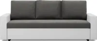 Sofa 3-osobowa z funkcją spania, ciemnoszara + szara