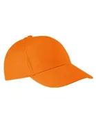 K-Up Herren Kappe Baseball Cap Mütze Basecap Hut Baseballcap Baumwolle, Größe:U, Farbe:Orange