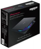 Pioneer Brenner extern BDR-XD07TUHD BDXL fŸr BD / CD / DVD / M-Disc 4K UHD USB 3.0 schwarz