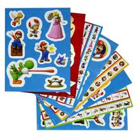 Super Mario Stickersheets 5pcs.
