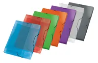 Veloflex® V021383 Sammelbox - A4 Propyglass farbig sortiert