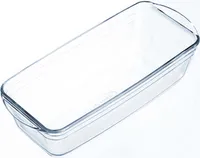 Ofenschüssel Ô Cuisine rechteckig Durchsichtig Glas Bor (29 x 12 x 8 cm)
