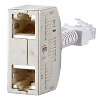 METZ CONNECT Cable Sharing Adapter pnp1, Telefon/Telefon, 2 St.