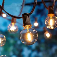 LUMILED LED pohádkové světlo stmívatelné 15,2M 30x žárovky vnitřní 230V IP44 G45 30 žárovek pohádkové světlo teplá bílá 3000K pro vánoční zahradu