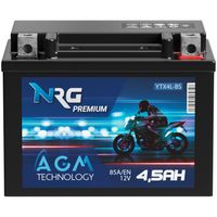 NRG Premium YTX4L-BS AGM Roller Batterie 4,5Ah 12V 85AEN Motorradbatterie 50314