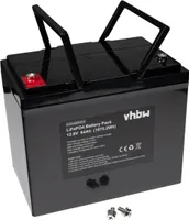 vhbw Akku Bordbatterie für Wohnwagen, Boot, Camping, Wohnmobil (84 Ah, 12,8 V, LiFePO4)