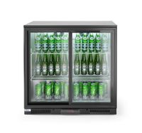 HENDI Bar Kühlschrank mit Schiebetüren - 228 L