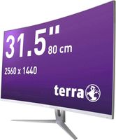 TERRA 3280W 32' Curved-Monitor 2560x1440 5ms 144Hz LED silver/white
