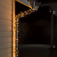 Konstsmide Weihnachtsbeleuchtung  Micro LED Lichterkette 800 bernsteinfarbene Dioden