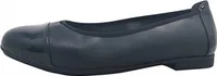 Jana Damen Ballerina in Schwarz, Größe 42