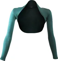 Glamexx24 Damen Bolero Schulterjäckchen Lange Aermel Bolero