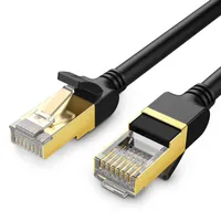 Ugreen kabel Ethernet patchcord RJ45 Cat 7 STP LAN 10Gbps 2m černý (11269)