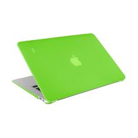 ARTWIZZ Rubber Clip Schutzhülle für MacBook AIR 11 Zoll - Soft-Touch-Beschichtung - Geschmeidiger Grip - Schlankes Design - Grün