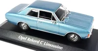 Maxichamps 940046100 Opel Rekord C Limousine blau metallic 1968 Maßstab 1:43 Modellauto