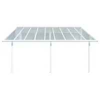 Palram - Canopia Aluminium Terrassenüberdachung Sierra | Weiß | 299x555x305 cm