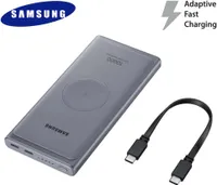 Samsung Powerbank 10000 mAh z funkcją ładowania bezprzewodowego szary (EB-U3300XJEGEU)