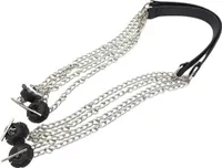 Jelly Bag Handle mit kurzer 'T'-Kette - Schwarz
