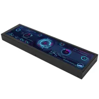 8.8palcový displej IPS,8,8palcová obrazovka LCD s dlouhým pruhem,Monitor dat PC CPU,Sekundární obrazovka podvozku,Monitor PC CPU,Subdisplej podvozku