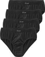 LE JOGGER Slip 8 er-Pack schwarz Größe 5
