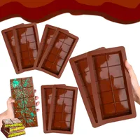8xSchokoladenform Pralinenformen Pralinenform Extra tief Schokoladenform Zur Herstellung von Schokoladenpralinen Schokoladentafeln etc