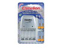 Camelion Universal Ladegerät (BC-0902) + 4x AA 2500