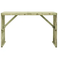 vidaXL Stolik barowy 170×60×110 cm Impregnowane drewno sosnowe