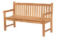 Premium Teak Gartenbank Sitzbank Holzbank Teakbank Parkbank nachhaltig 150cm