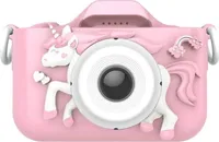 Extralink Kids Camera H29 Single Kamera Kinderkamera Digitalkamera Das beste Weihnachtsgeschenk oder Geburtstagsgeschenk für Ihre Kinder 1080P 30fps, 2.0" Bildschirm