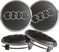 Kryty ráfků Kryty ráfků Audi | Velikost: 68 mm | Barva: grafitová