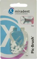 Miradent Interdentalbürste Pic-Brush fein weiß 12 St