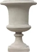 Schöne Amphore aus Steinguss perfekt für den Garten die Terrasse oder den Vorgarten ist Frostfest Witterungsbeständig und Neu 65cm H, JA-068