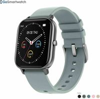 GoSmartwatch Pro S9 Smartwatch Bluetooth wasserdicht für Android und IPhone iOS: Blau Farbe: Blau