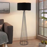 Opviq, AYD- AYDAXL, Schwarz, Stehlampen, 21 x 38 cm, 100% Metall