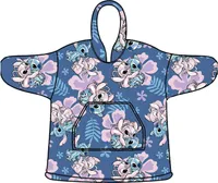 Aymax Sweatponcho/Pullover Plaid Stitch Kinder, blau, One size