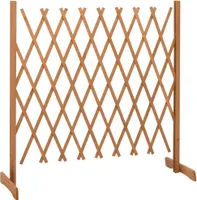 vidaXL Garten-Rankzaun Orange 180x100 cm Massivholz Tanne