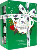 ETS - Tee Geschenk mit Schleife "Holiday Collection, Grün", BIO, 12 Pyramiden-Beutel