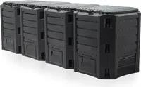 nabbi Zahradní kompostér IKLM1600C 1600 l - Černá