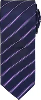 Premier - Krawatte für Herren PC6126 (Einheitsgröße) (Marineblau/Violett)