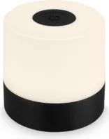 BRILONER LED dobíjacia stolná lampa, 7 cm, dotyková, 2W, 150lm, čierna, 7461015