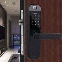 Inteligentní zámek dveří na otisk prstu Biometrický zámek Elektronické heslo Vstupní karta Zámky dveřních závor