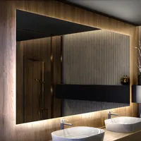 Artforma Zrcadlo do koupelny s led osvětlením L58 160x90 cm | Barva LED: Studená bílá 7000K