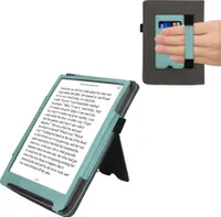 kwmobile Hülle kompatibel mit Pocketbook InkPad 4 / Color 3 / Color 2 / Vivlio InkPad 4 / InkPad Color 3 Hülle - Flip Case mit Handschlaufe -