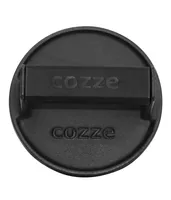 Cozze® Burgerpresse, mit Antihaft-Beschichtung, Ø 16 cm, Höhe 8 cm, Gusseisen, schwarz