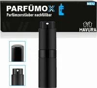 PARFÜMOX Parfumový rozprašovač naplniteľný cestovný prenosný mini flakón s rozprašovačom