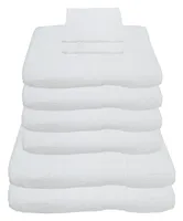 Julie Julsen Handtuch Set Weiss,Set:8 tlg. 2 Bade- 4 Handtücher + gratis 2 Waschhand..