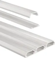 Hama 00220981 Kabel-Organizer Universal Kabelkanal Weiß 3 Stück(e)