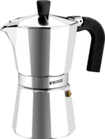 Monix Vitro Express 12 Espressokocher Silber One Size / EU Plug Silber One Size