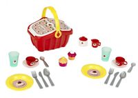 PICKNICKKORB Picknickset Spielzeug Lebensmittel Spielküche Kinderküche Kinder 